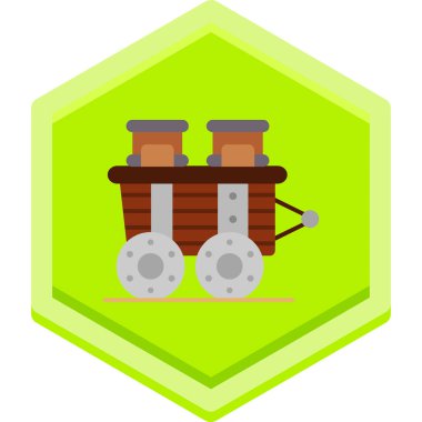 Modern ve eksik sembolün vektör illüstrasyonu