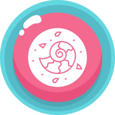 Modern bir simgenin vektör illüstrasyonu