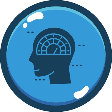 Beyin kafa. Basit resimleme