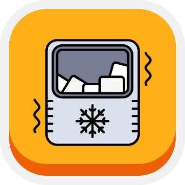 Projeniz için vektör kar tanesi simgesi