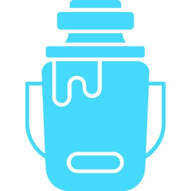 Bir çaydanlığın vektör illüstrasyonu