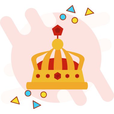 Kral ve VIP vektör illüstrasyon tasarımı