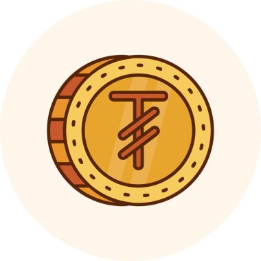 Çizgi film simgesinin vektör çizimi