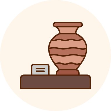 Modern simgenin vektör illüstrasyonu