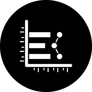 veri analizi. Web simgesi basit tasarım