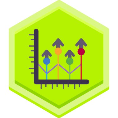 Büyüme simge vektör çizim