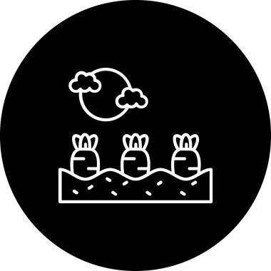 Gıda simgesinin vektör illüstrasyonu