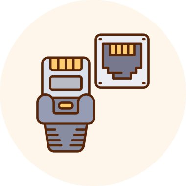 usb flash disk simgesi vektör illüstrasyon grafik tasarımı