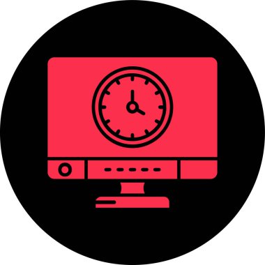 bilgisayar simgesi, vektör illüstrasyonu