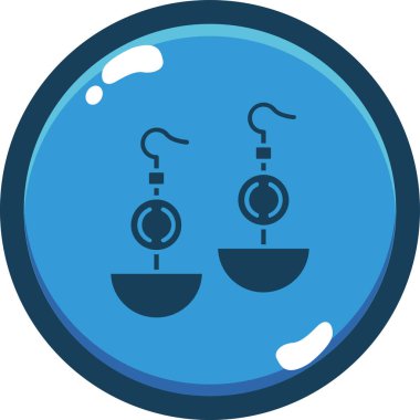 Bir simgenin vektör illüstrasyonu