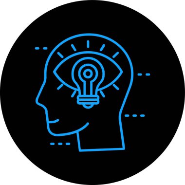 ampul simgesi vektör illüstrasyonu