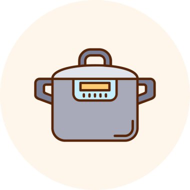 Mutfak simgesi vektör illüstrasyonu