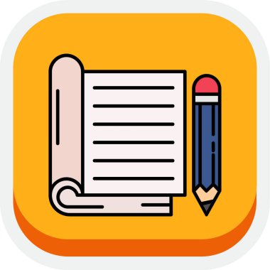 Eğitim simgesinin vektör illüstrasyonu