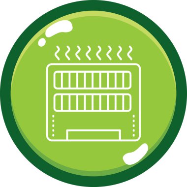 Benzersiz koşullandırma vektör çizgisi simgesi