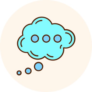 Konuşma baloncukları simge tasarımı