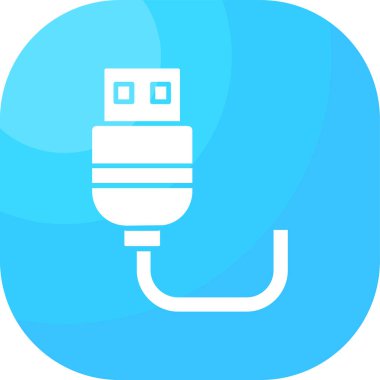 Dolgu simgesinin vektör illüstrasyonu