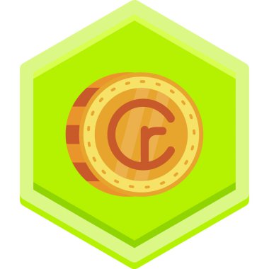 Bitcoin sikke vektör simgesi