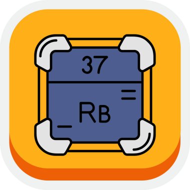 Mobil simge tasarımının bir vektör illüstrasyonu