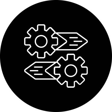 seo modern simgesinin vektör illüstrasyonu