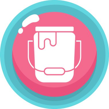 Su. Web simgesi basit illüstrasyon