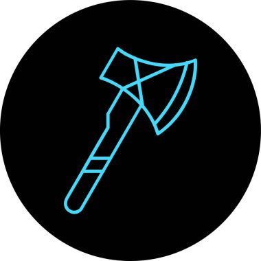 Balta simgesi vektör illüstrasyonu