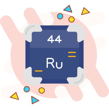 trend düz biçimli mikroçip simgesi