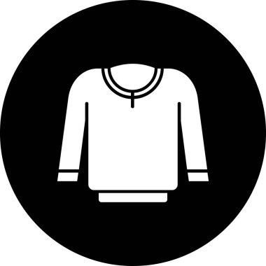 Modern b 'nin vektör illüstrasyonunda giysi ikonu yok