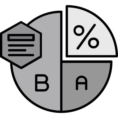 veri simgesi vektör illüstrasyonu