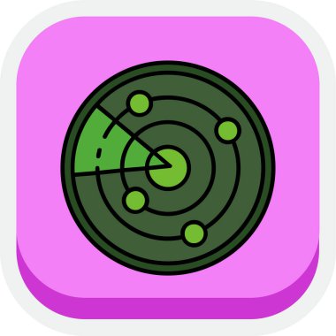 hedef simge vektör illüstrasyonu