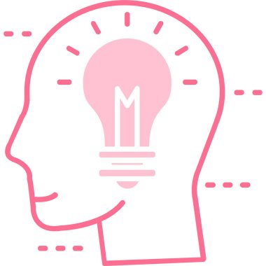 ampul simgesi vektör illüstrasyonu