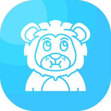 vektör biçimi izole edilmiş arkaplanda ayı simgesi