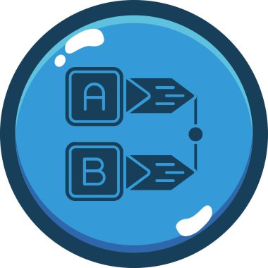 seo modern simgesinin vektör illüstrasyonu