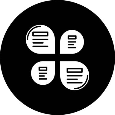 Haplar. Web simgesi basit tasarım