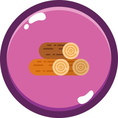 ekmek simgesi, vektör illüstrasyonu