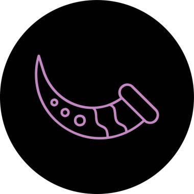 Gıda simgesinin vektör illüstrasyonu