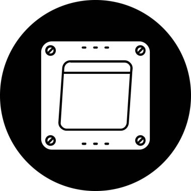 güvenli simge vektör illüstrasyonu