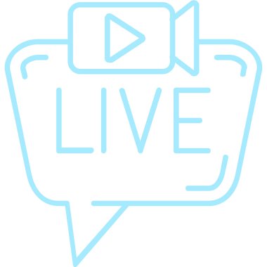 canlı yayın renk simgesi