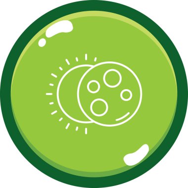 Modern simgenin vektör illüstrasyonu