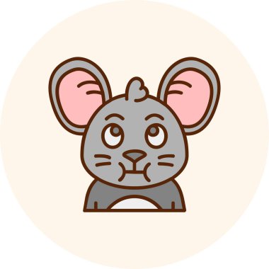 Fare simgesi vektör çizimi