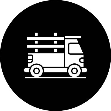 Van Vector Glyph Simge Tasarımı