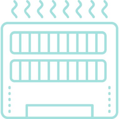 Klima simgesi vektör illüstrasyonu