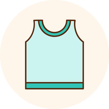 Kumaş. Web simgesi basit illüstrasyon