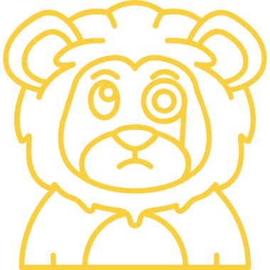 Aslan simgesi, özet biçimi