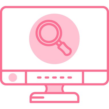 Modern simgenin vektör illüstrasyonu