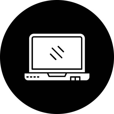 dizüstü bilgisayar vektör resimlemesi