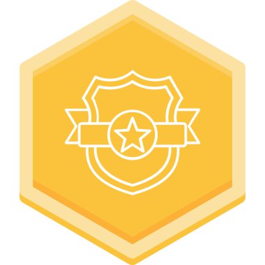 ödül rozeti simgesi tam stil