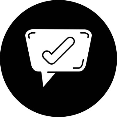 Kene izi simgesi. vektör illüstrasyonu