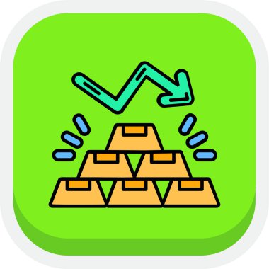 Bir piramit simgesinin vektör çizimi