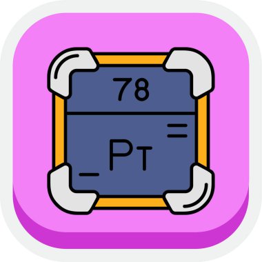 Vektör illüstrasyonu, simge ögesi arkaplanı