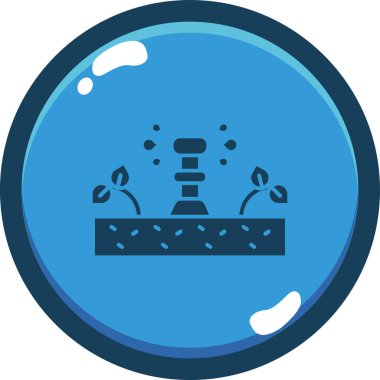 bitki simgesi vektör illüstrasyonu